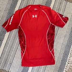 Red Men’s Heat gear Under Armour Tee